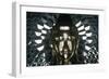 Myanmar, Rangoon, Gold Statue Head-null-Framed Giclee Print