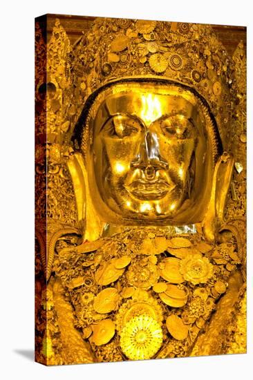Myanmar's Most Famous Buddha Image-Lee Frost-Stretched Canvas
