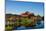 Myanmar. Shan State. Inle Lake. Golden Island Cottages Floating Hotel-Inger Hogstrom-Mounted Photographic Print