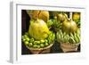 Myanmar. Yangon. Botataung Pagoda. Offerings of Fruit for Sale-Inger Hogstrom-Framed Photographic Print