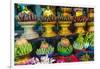 Myanmar. Yangon. Botataung Pagoda. Offerings of Fruit for Sale-Inger Hogstrom-Framed Photographic Print