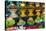 Myanmar. Yangon. Botataung Pagoda. Offerings of Fruit for Sale-Inger Hogstrom-Stretched Canvas