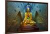 Myanmar, Yangon. Buddha Statue in Shwedagon Temple-Jaynes Gallery-Framed Premium Photographic Print