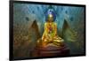 Myanmar, Yangon. Buddha Statue in Shwedagon Temple-Jaynes Gallery-Framed Premium Photographic Print