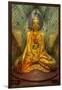 Myanmar, Yangon. Buddha Statue in Shwedagon Temple-Jaynes Gallery-Framed Photographic Print