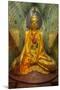 Myanmar, Yangon. Buddha Statue in Shwedagon Temple-Jaynes Gallery-Mounted Photographic Print