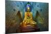 Myanmar, Yangon. Buddha Statue in Shwedagon Temple-Jaynes Gallery-Mounted Photographic Print