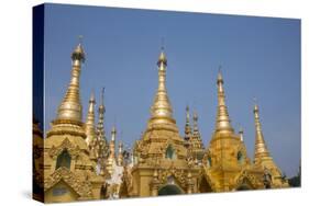 Myanmar, Yangon. Shwedagon Pagoda, Holiest Buddhist Shrine in Myanmar-Cindy Miller Hopkins-Stretched Canvas