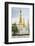 Myanmar. Yangon. Shwedagon Pagoda. Other Temples in the Pagoda Complex-Inger Hogstrom-Framed Photographic Print