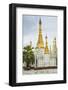 Myanmar. Yangon. Shwedagon Pagoda. Other Temples in the Pagoda Complex-Inger Hogstrom-Framed Photographic Print