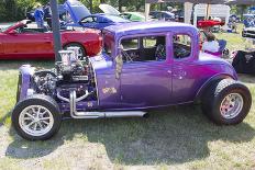 1932 Chevy Roadster Purple-mybaitshop-Photographic Print