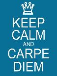 Keep Calm and Carpe Diem-mybaitshop-Art Print