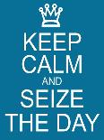 Keep Calm and Seize the Day-mybaitshop-Art Print