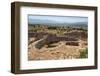 Mycenae, Argolis, Peloponnese, Greece. Grave Circle A, dating from the 16th century BC, within t...-null-Framed Photographic Print