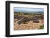 Mycenae, Argolis, Peloponnese, Greece. Grave Circle A, dating from the 16th century BC, within t...-null-Framed Photographic Print