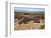 Mycenae, Argolis, Peloponnese, Greece. Grave Circle A, dating from the 16th century BC, within t...-null-Framed Photographic Print