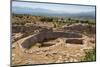 Mycenae, Argolis, Peloponnese, Greece. Grave Circle A, dating from the 16th century BC, within t...-null-Mounted Photographic Print