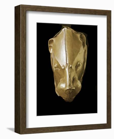 Mycenaean Art : Gold Lion's Head Rhyton-null-Framed Photographic Print