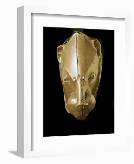 Mycenaean Art : Gold Lion's Head Rhyton-null-Framed Photographic Print