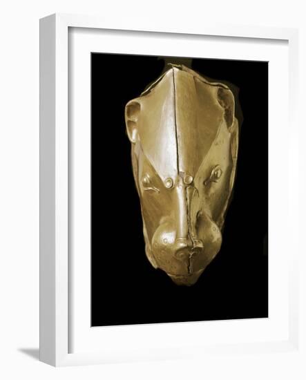 Mycenaean Art : Gold Lion's Head Rhyton-null-Framed Photographic Print