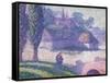Mydlow Village, Poland, 1907-Robert Polhill Bevan-Framed Stretched Canvas