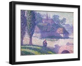 Mydlow Village, Poland, 1907-Robert Polhill Bevan-Framed Giclee Print