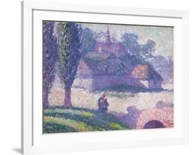 Mydlow Village, Poland, 1907-Robert Polhill Bevan-Framed Giclee Print