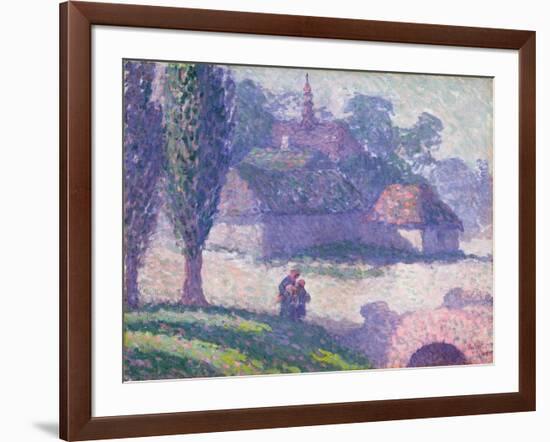 Mydlow Village, Poland, 1907-Robert Polhill Bevan-Framed Giclee Print