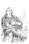 Six Year Old Native American Chief, 1841-Myers and Co-Giclee Print