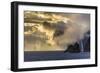 Mykines Coastline at Sunrise, Faroes, Denmark, Europe-Michael Nolan-Framed Photographic Print