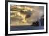 Mykines Coastline at Sunrise, Faroes, Denmark, Europe-Michael Nolan-Framed Photographic Print