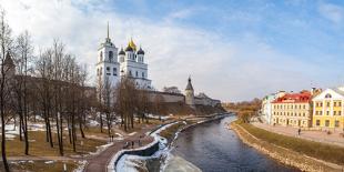 Toompea hill with Russian Orthodox Alexander Nevsky Cathedral, Niguliste church and Pikk Herman tow-Mykola Iegorov-Photographic Print