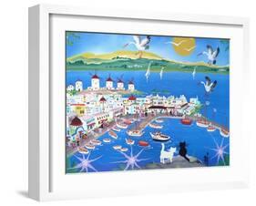 Mykonos, Greece, 2012-Herbert Hofer-Framed Giclee Print