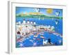 Mykonos, Greece, 2012-Herbert Hofer-Framed Giclee Print