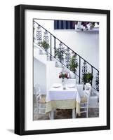 Mykonos, Greece-Julian McRoberts-Framed Photographic Print