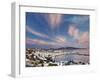 Mykonos Harbor at Sunset, Mykonos, Greece-Adam Jones-Framed Photographic Print