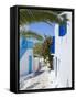 Mykonos (Hora), Cyclades Islands, Greece, Europe-Gavin Hellier-Framed Stretched Canvas