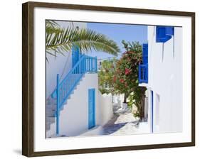 Mykonos (Hora), Cyclades Islands, Greece, Europe-Gavin Hellier-Framed Photographic Print