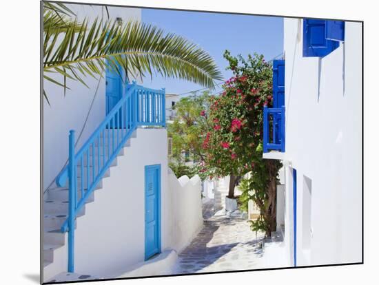 Mykonos (Hora), Cyclades Islands, Greece, Europe-Gavin Hellier-Mounted Photographic Print