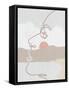 Mykonos I Neutral-Moira Hershey-Framed Stretched Canvas