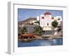 Mykonos I-George W^ Bates-Framed Giclee Print