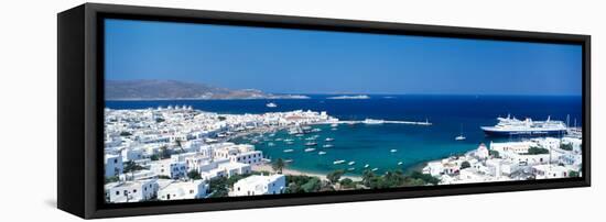 Mykonos Island Greece-null-Framed Stretched Canvas