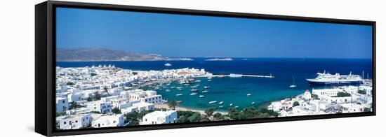 Mykonos Island Greece-null-Framed Stretched Canvas