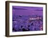 Mykonos Town at Night, Mykonos, Greece-Walter Bibikow-Framed Premium Photographic Print