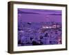 Mykonos Town at Night, Mykonos, Greece-Walter Bibikow-Framed Photographic Print