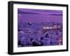 Mykonos Town at Night, Mykonos, Greece-Walter Bibikow-Framed Photographic Print