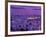 Mykonos Town at Night, Mykonos, Greece-Walter Bibikow-Framed Photographic Print