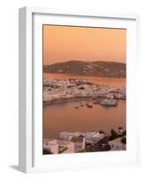 Mykonos Town, Chora, Mykonos, Cyclades, Greek Islands, Greece, Europe-Sergio Pitamitz-Framed Photographic Print