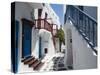 Mykonos Town, Chora, Mykonos, Cyclades, Greek Islands, Greece, Europe-Sergio Pitamitz-Stretched Canvas
