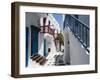 Mykonos Town, Chora, Mykonos, Cyclades, Greek Islands, Greece, Europe-Sergio Pitamitz-Framed Photographic Print